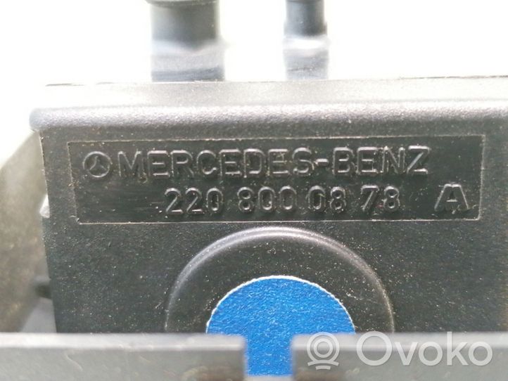 Mercedes-Benz S W220 Interruptor de control del asiento 2208000878