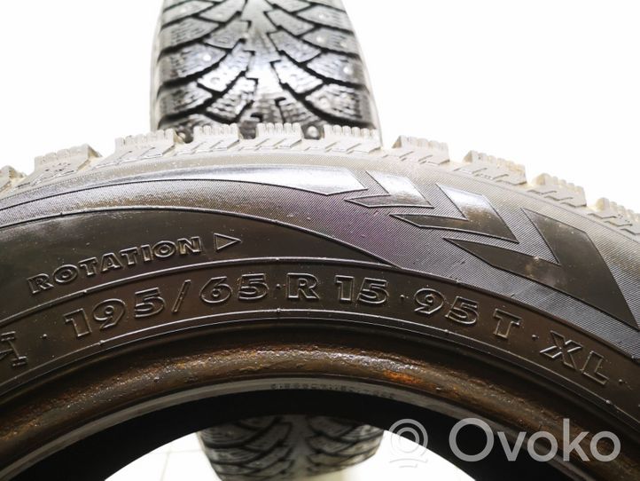 BMW 3 E46 R15 winter/snow tires with studs 19565R1595TXL