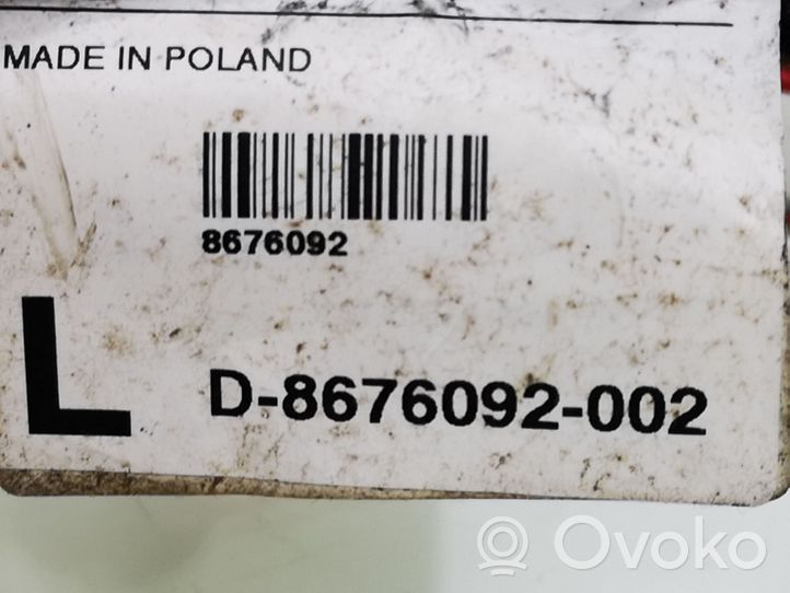 Volvo V70 Wiązka przewodów drzwi przednich 8676092