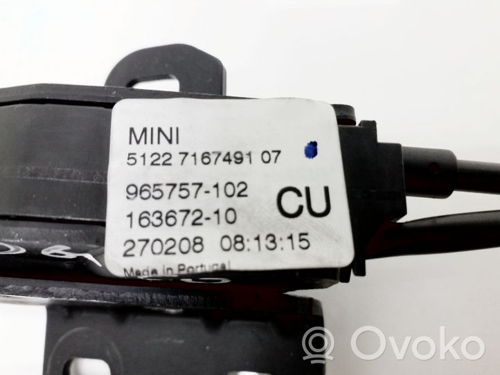 Mini One - Cooper Clubman R55 Blocco/chiusura/serratura del portellone posteriore/bagagliaio 7167491