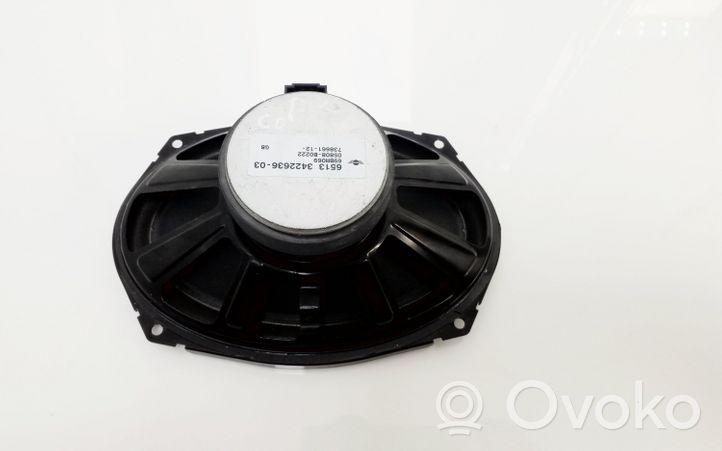 Mini One - Cooper Clubman R55 Enceinte de plage arrière 3422636