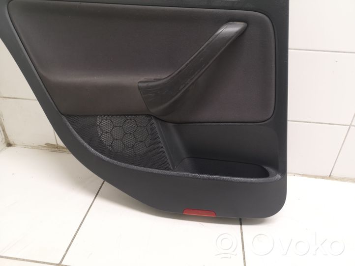 Volkswagen Jetta V Rear door card panel trim 1K4868115