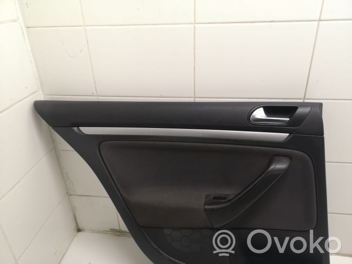 Volkswagen Jetta V Rear door card panel trim 1K4868115