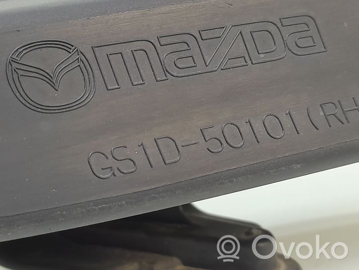 Mazda 6 Grille inférieure de pare-chocs avant GS1D50101