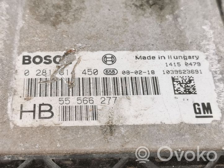 Opel Vectra C Sterownik / Moduł ECU 0281014450