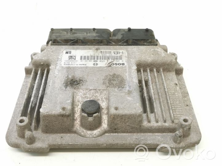 Opel Vectra C Sterownik / Moduł ECU 0281014450