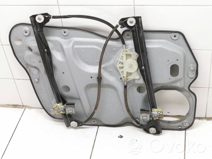 Volkswagen Touran I Front window lifting mechanism without motor 1T1837730