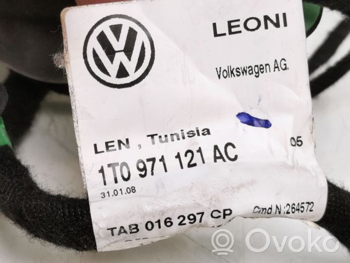 Volkswagen Touran I Front door wiring loom 1T0971121AC