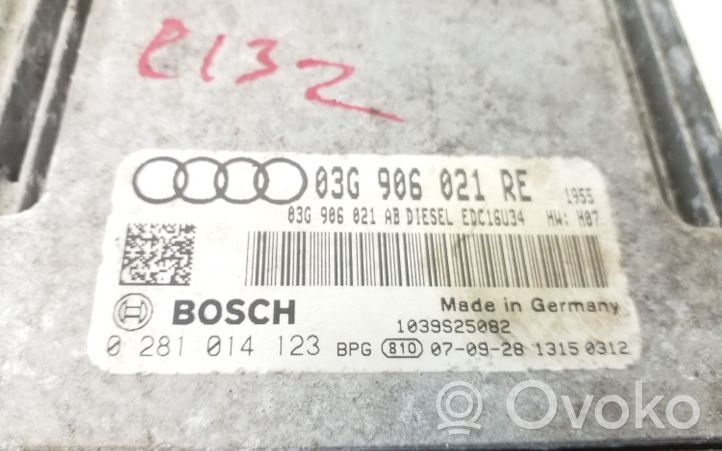 Audi A3 S3 8P Sterownik / Moduł ECU 03G906021RE
