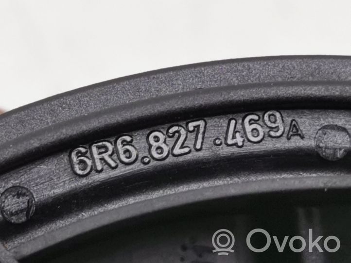 Volkswagen Polo V 6R Uchwyt / Rączka zewnętrzna otwierania klapy tylnej / bagażnika 6R6827469A