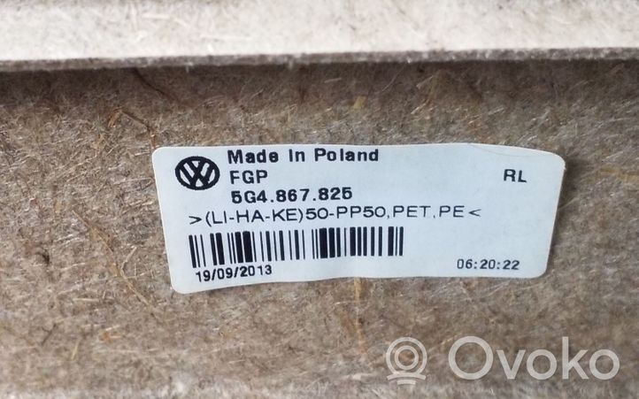 Volkswagen Golf VII Apmušimas galinių durų (obšifke) 5G4868073