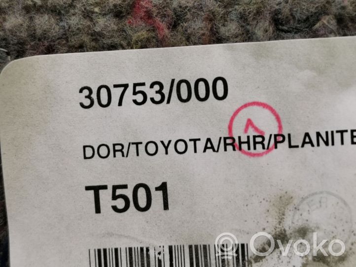 Toyota Avensis T250 Boczki / Poszycie drzwi tylnych 30753000