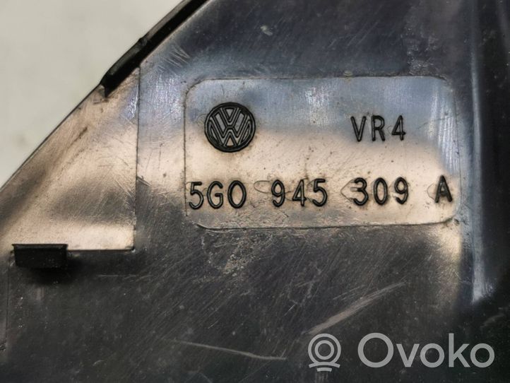 Volkswagen Golf VII Takavalon valaisimen muotolista 5G0945309A