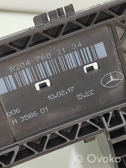Mercedes-Benz GLE (W166 - C292) Support extérieur, poignée de porte arrière A2047602134