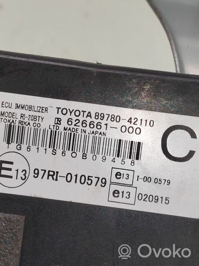 Toyota RAV 4 (XA30) Unité de commande dispositif d'immobilisation 8978042110