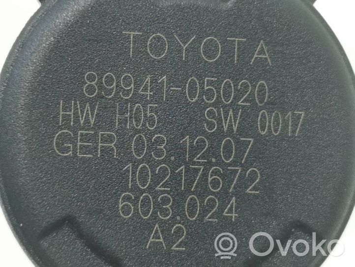 Toyota Avensis T250 Sadetunnistin 8994105020