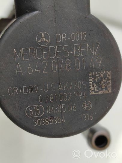 Mercedes-Benz S W221 Degalų magistralinis vamzdelis A6420702495