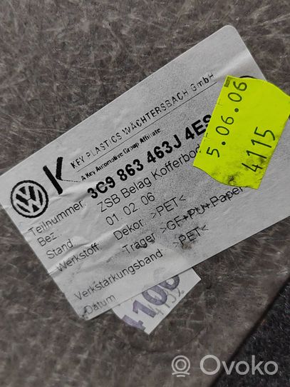 Volkswagen PASSAT B6 Wykładzina bagażnika 3C9863463J