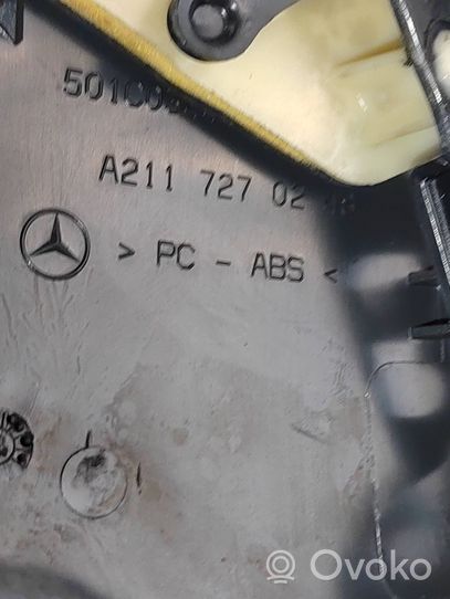 Mercedes-Benz E W211 Rivestimento del pannello della portiera anteriore A2117207662