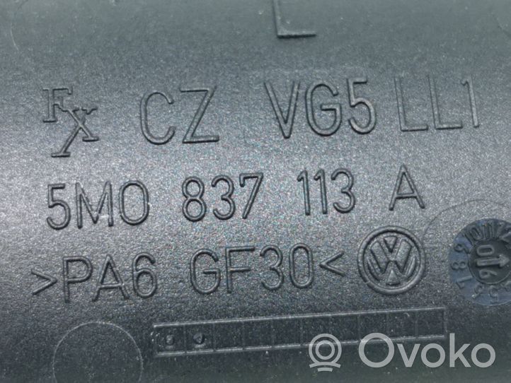 Volkswagen Golf Plus Klamka wewnętrzna drzwi przednich 5M0837113A