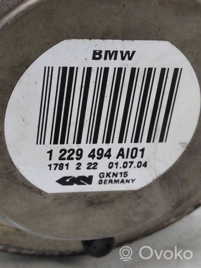 BMW 3 E46 Albero di trasmissione posteriore 1229494