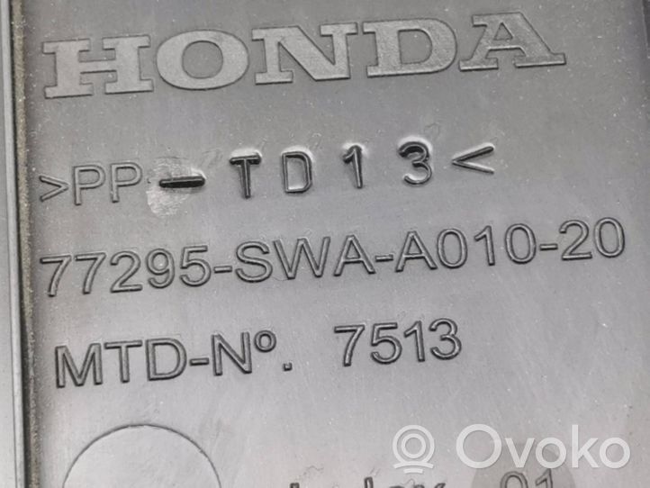 Honda CR-V Osłona boczna tunelu środkowego 77295SWAA01020