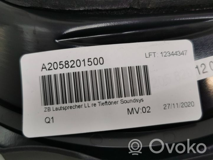 Mercedes-Benz EQC Subwoofer-bassokaiutin A2058201500