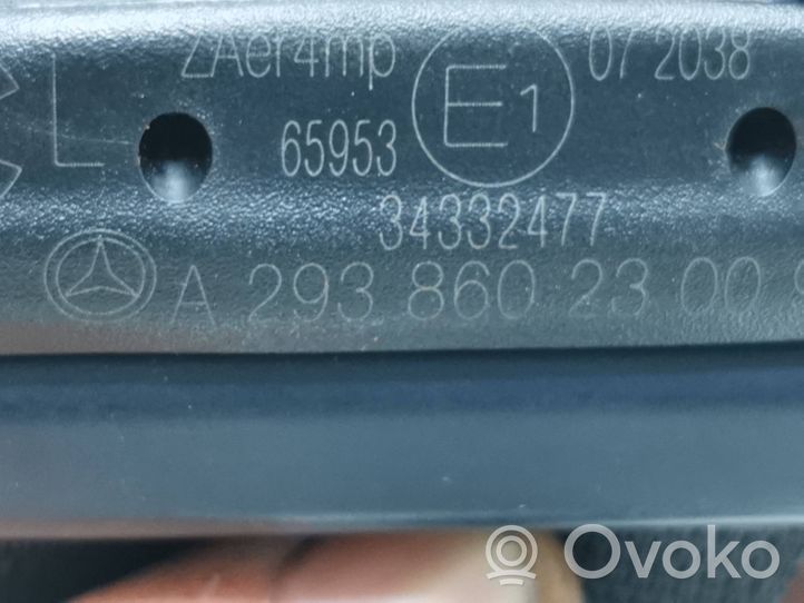 Mercedes-Benz EQC Ceinture de sécurité arrière A2938602300