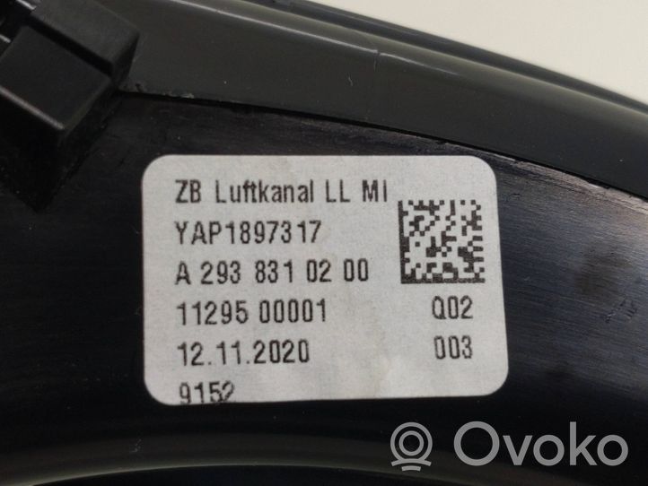 Mercedes-Benz EQC Muu sisätilojen osa A2938310200