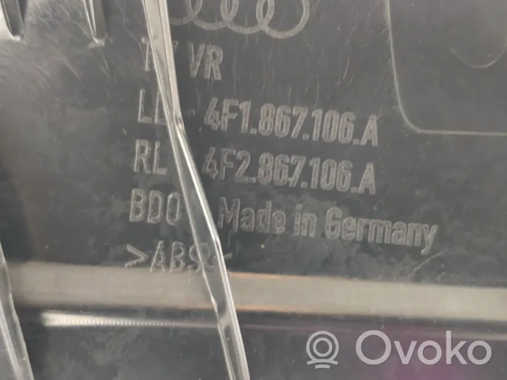 Audi A6 Allroad C6 Apmušimas priekinių durų (obšifke) 4F1867106A