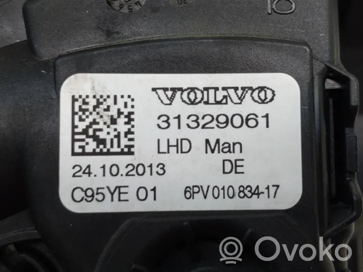 Volvo V60 Pédale d'accélérateur 31329061