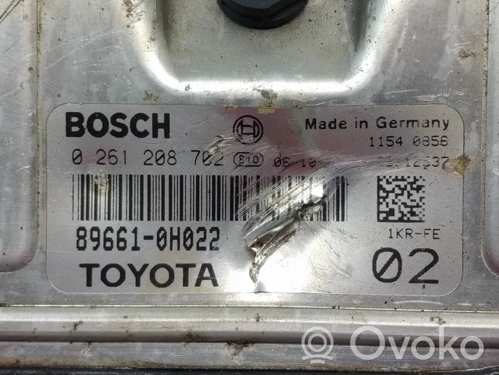 Toyota Aygo AB10 Sterownik / Moduł ECU 896610H022