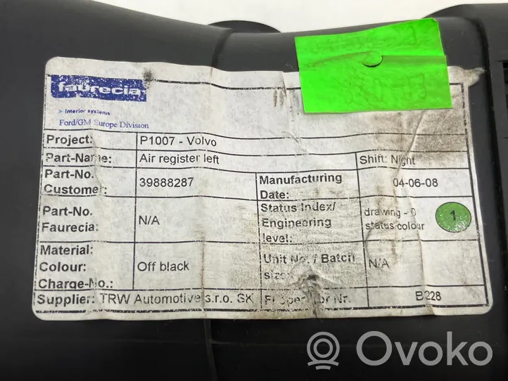 Volvo C30 Боковая воздушная решётка 506001