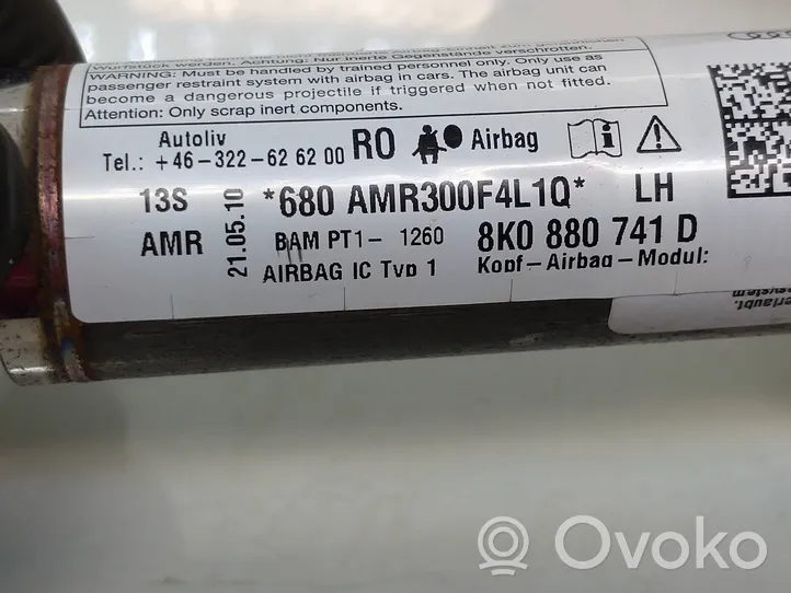 Audi A4 S4 B8 8K Airbag del techo 8K0880741D