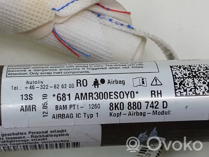 Audi A4 S4 B8 8K Airbag da tetto 8K0880742D