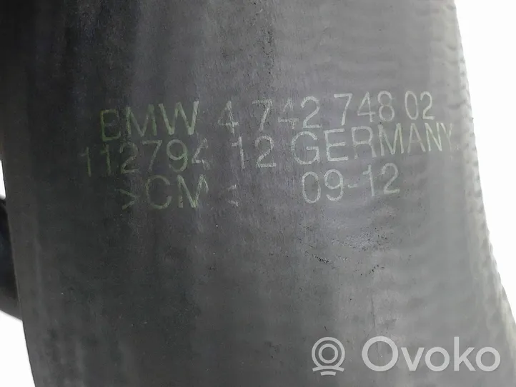 BMW 3 F30 F35 F31 Interkūlera šļūtene (-es) / caurule (-es) 4742748