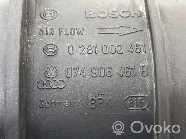 Audi A6 S6 C6 4F Mass air flow meter 0381002461