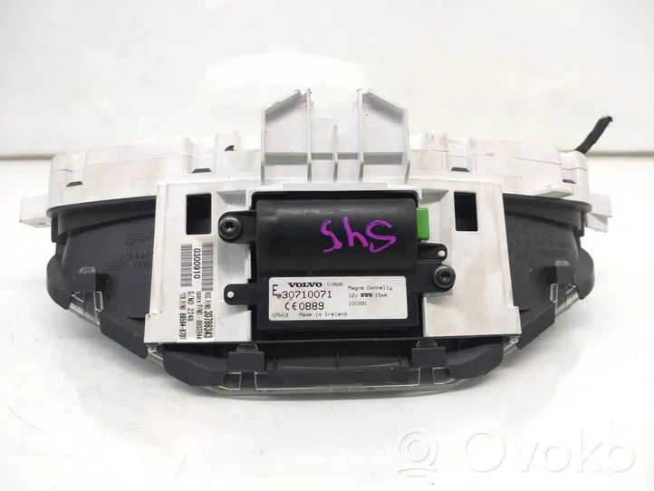 Volvo C30 Compteur de vitesse tableau de bord 30710071