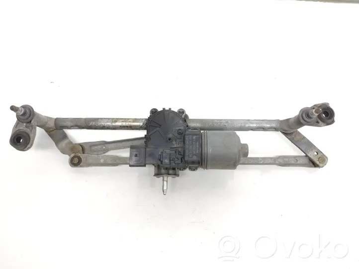 Volkswagen Cross Polo Mechanizm i silniczek wycieraczek szyby przedniej / czołowej 6R1955119A