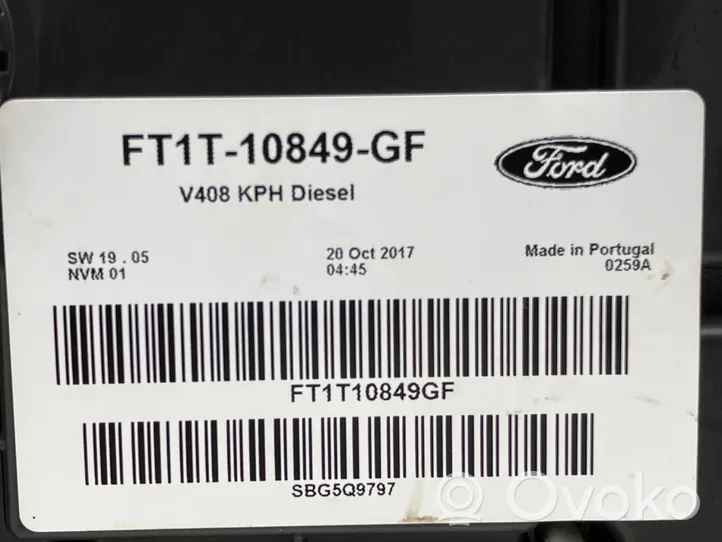 Ford Transit -  Tourneo Connect Speedometer (instrument cluster) FT1T10849GF