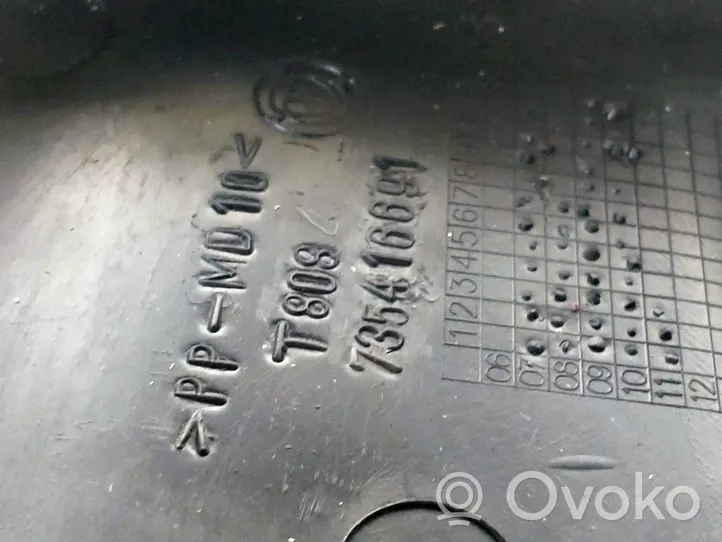 Fiat Doblo Ohjauspyörän pylvään verhoilu 735416691