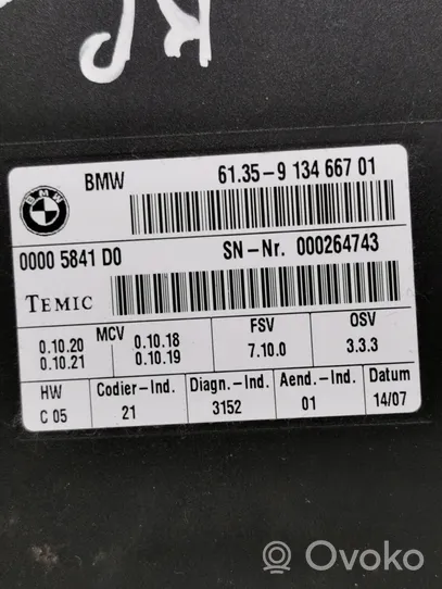 BMW X5 E70 Module de commande de siège 9134667