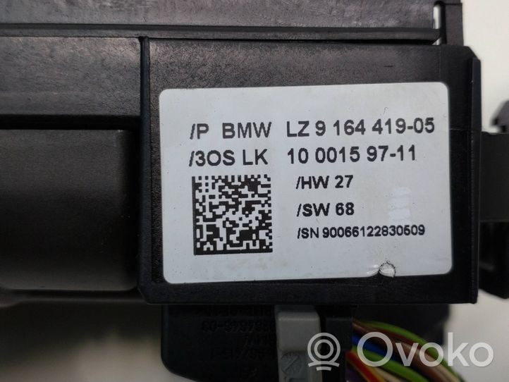 BMW X5 E70 Leva/interruttore dell’indicatore di direzione e tergicristallo 9164419