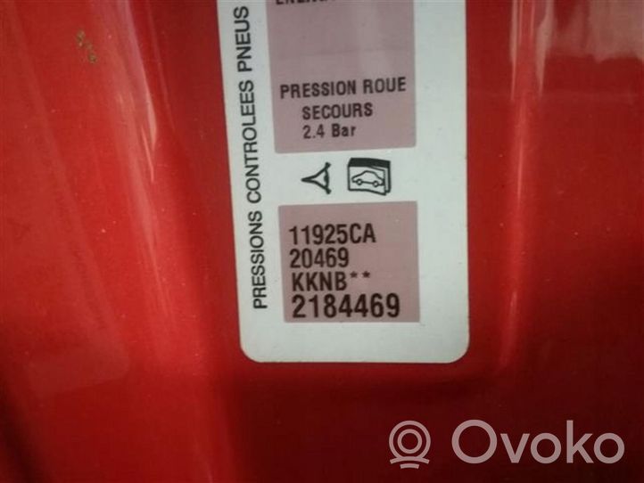 Citroen C2 Portellone posteriore furgone 