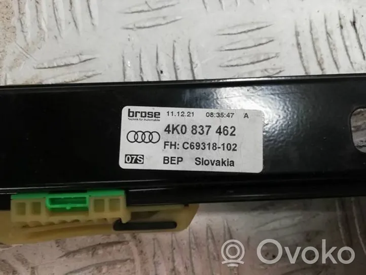 Audi A6 S6 C8 4K El. Lango pakėlimo mechanizmo komplektas 4K0837462