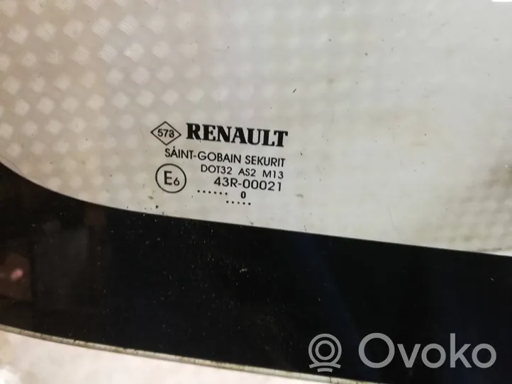 Renault Kangoo II Galinis šoninis kėbulo stiklas 