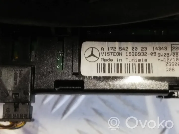 Mercedes-Benz B W246 W242 Pysäköintitutkan anturin näyttö (PDC) A1725420023