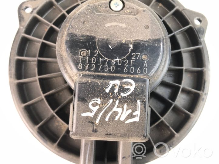 Subaru Forester SJ Ventola riscaldamento/ventilatore abitacolo T1017802FA