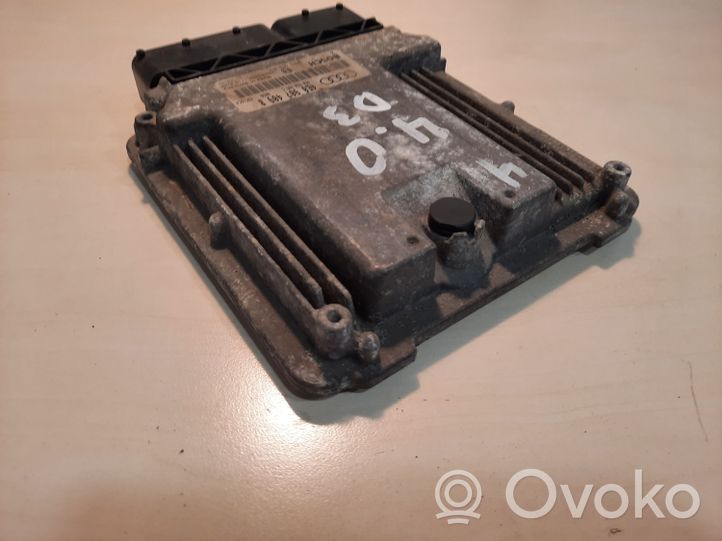 Audi A8 S8 D3 4E Sterownik / Moduł ECU 4E0907409B