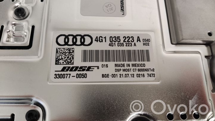 Audi A6 S6 C7 4G Garso stiprintuvas 4G1035223A